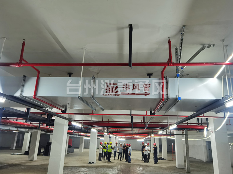 三亚新型钢面镁质复合风管(耐火风管)